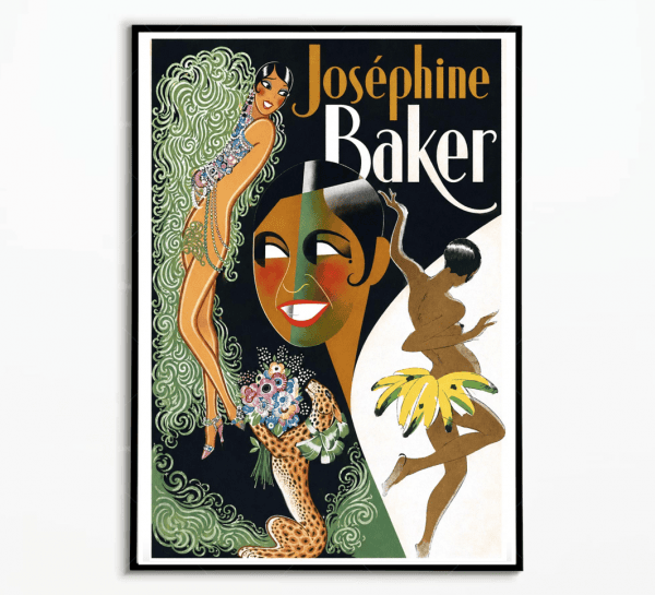 Affiche Joséphine Baker Moderne