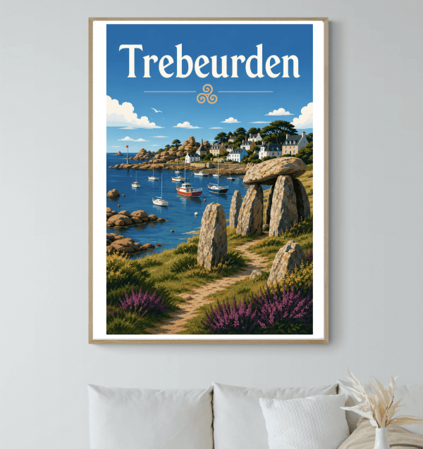 Affiche Trébeurden, La Bretagne