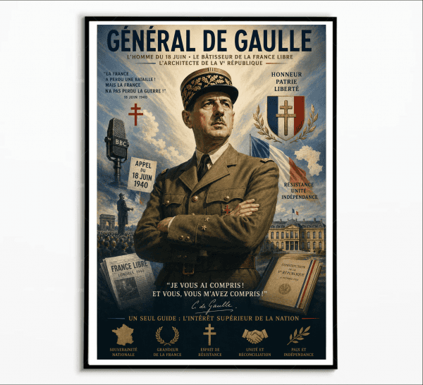 Affiche De Gaulle