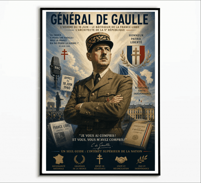 Affiche De Gaulle